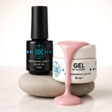 Набір Hard Gel #7 + Color Top #8