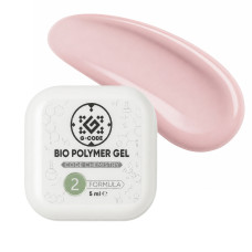 Bio Polymer Gel G-Code — біо-полімерний гель для укріплення та нарощування нігтів (професійний) #2