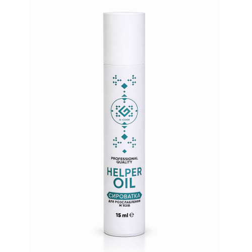 Helper Oil G-Code — Professional Muscle Relaxing Serum for Neck, Shoulders & Wrists (15 ml)