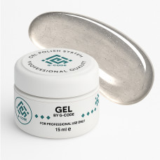 Fiber Gel G-Code — армуючий зміцнюючий гель з мікроволокнами для слабких і пошкоджених нігтів #1