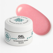 Opal Liquid Gel G-Code — світловідбиваючий рідкий гель з опаловим сяйвом для моделювання та зміцнення нігтів #B02