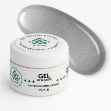 ZEFIR Glow Gel Shimmer — рідкий гель з шиммером для зміцнення та моделювання нігтів #2